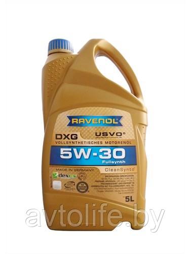 Моторное масло Ravenol DXG 5W-30 5л