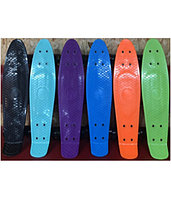 Пенни борд  скейтборд Delanit со светящимися колесами арт.8302
