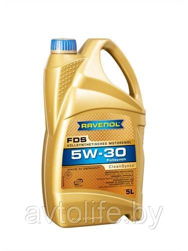 Моторное масло Ravenol FDS 5W-30 5л - фото 1 - id-p98581753