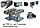 Комплект фурнитуры для откатных ворот ALUTECH SGN.01 (до 4,0 м, до 450 кг) с черной шиной 6 м, фото 8