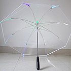 Прозрачный зонтик с подсветкой, фото 4