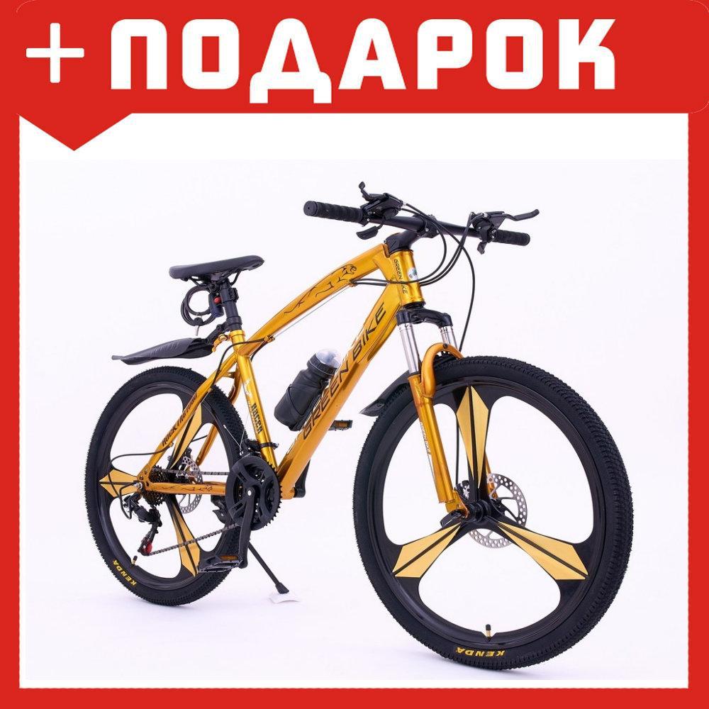 Велосипед на литых дисках Jaguar жёлтый - фото 1 - id-p98270719