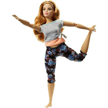 Barbie (Барби) Барби Безграничные движения Шатенка Mattel Barbie FTG84, фото 2