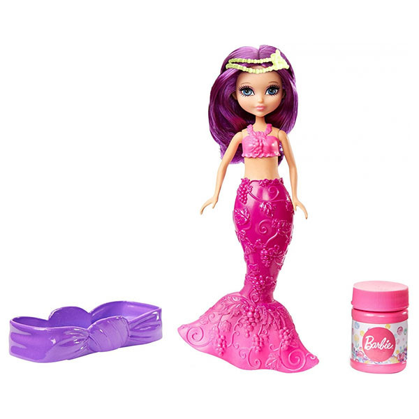 Barbie DVM98 Барби Маленькие русалочки с пузырьками Яркая - фото 1 - id-p98602890