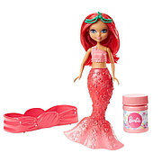 Barbie DVN00 Барби Маленькие русалочки с пузырьками Стильная