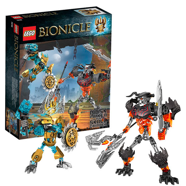 Lego Bionicle Создатель Масок против Стального Черепа 70795 - фото 1 - id-p98602944