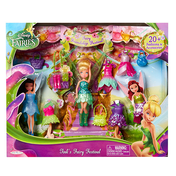 Disney Fairies 885400 Дисней Фея Игровой набор 11 см с аксессуарами, в ассортименте