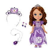 Игрушка Принцессы Дисней Кукла София 35 см с украшениями для девочек