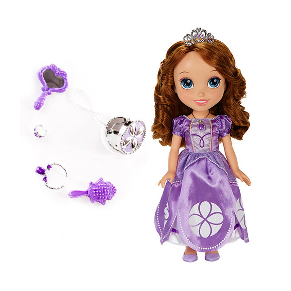 Кукла Disney Princess 931210 Принцессы Дисней София 37 см с украшениями для куклы - фото 1 - id-p98603179