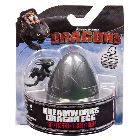 Dragons 66603 Дрэгонс 4 дракона в пластмассовом яйце (в ассортименте), фото 2
