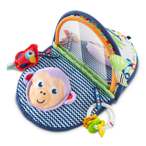 Fisher-Price DYC85 Фишер Прайс Мягкое зеркальце "Обезьянка" - фото 1 - id-p98603354