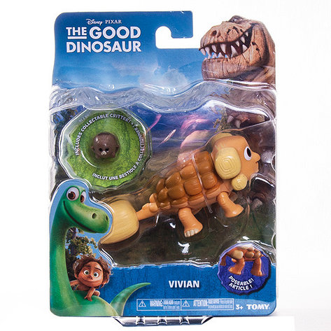 Маленькая подвижная фигурка Юный Анкилозавр Good Dinosaur Хороший Динозавр, фото 2