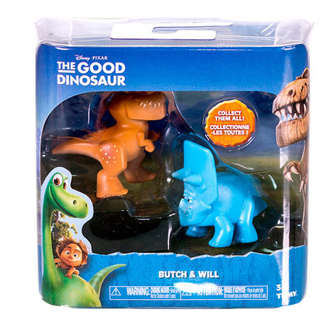 Good Dinosaur 62302 Хороший Динозавр Фигурки Буч и Трицератопс, фото 2