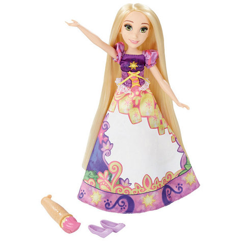 Hasbro Disney Princess B5297 Принцесса Рапунцель в юбке с проявляющимся принтом, фото 2