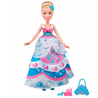 Hasbro Disney Princess B5314 Модная кукла Принцесса в платье со сменными юбками Золушка