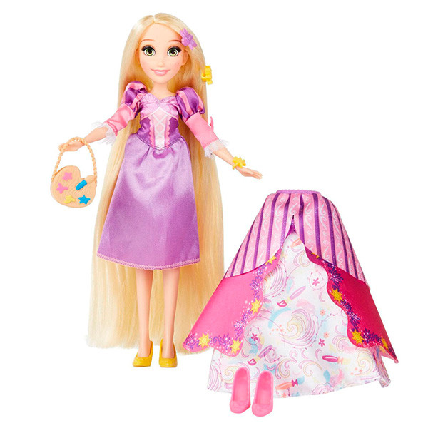 Hasbro Disney Princess B5315 Модная кукла Принцесса в платье со сменными юбками Рапунцель - фото 1 - id-p98603416