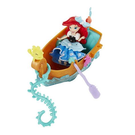 Hasbro Disney Princess B5338 Набор для игры в воде: маленькая кукла Принцесса и лодка в ассортименте, фото 2