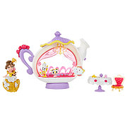 Hasbro Disney Princess B5346 Маленькая кукла и модные аксессуары Белль и гостиная