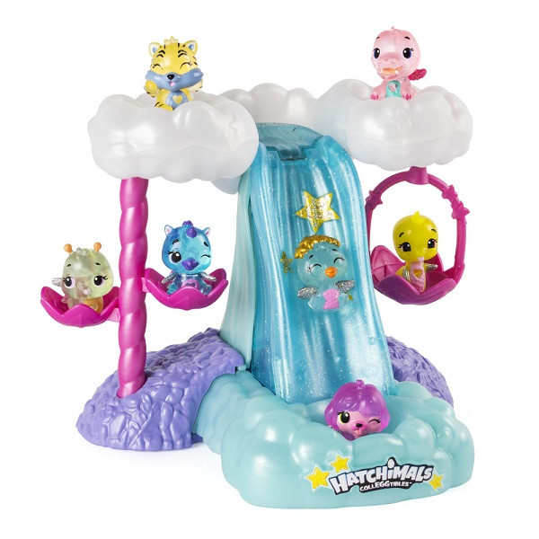 Hatchimals Хетчималс Игровой набор Блестящая сцена Водопад желаний Hatchimals 19134-W