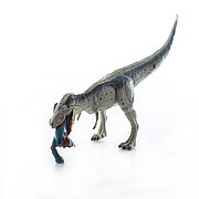 HGL SV12430 Игрушка фигурка Тираннозавр ест Брахиозавра