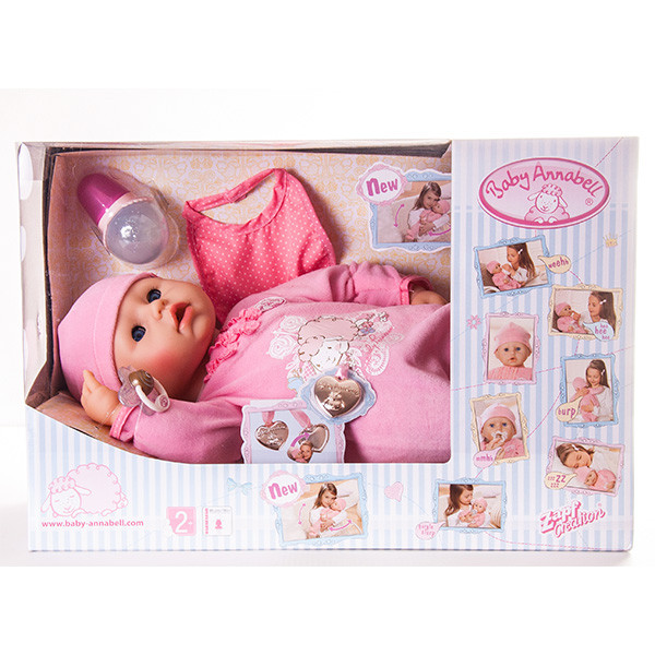 Интерактивная Бэби Аннабель Кукла с мимикой Zapf Creation Baby Annabell 794036 - фото 1 - id-p98603564