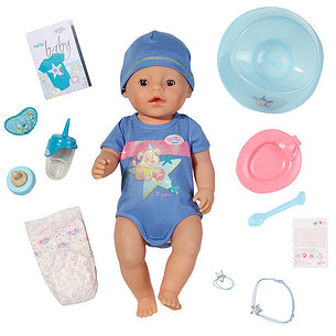 Интерактивная Кукла-мальчик Zapf Creation Baby born 820-445 Бэби Борн, 43 см, кор., фото 2
