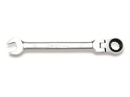 Ключ комбинированный 11мм с поворотной трещоткой TOPTUL