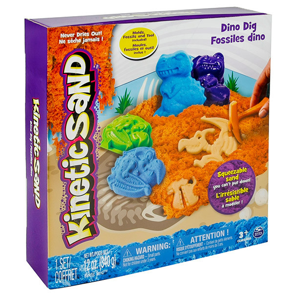 Kinetic sand 71415 Кинетик сэнд Игровой набор Кинетический песок c формочками в ассортименте