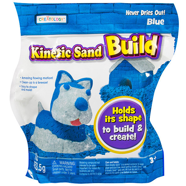 Kinetic sand 71428 Кинетический песок Build - набор из 2 цветов, в ассортименте - фото 1 - id-p98603641