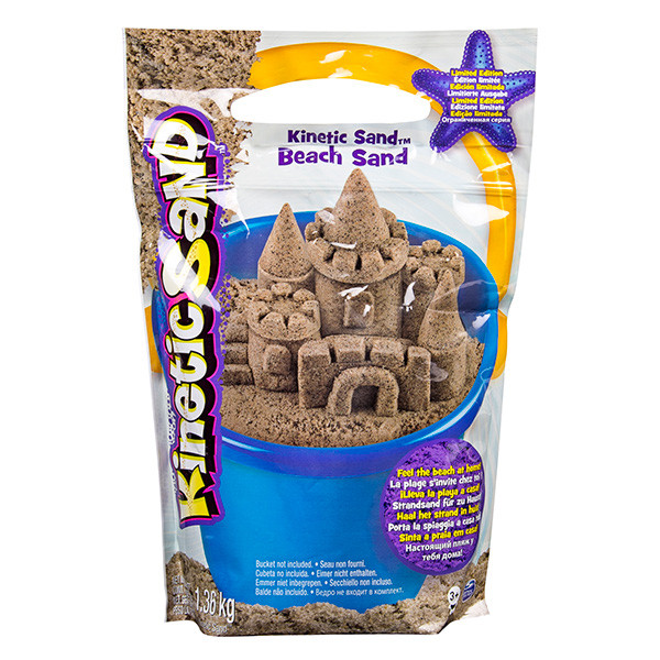 Kinetic sand 71435 Кинетик сэнд Морской песок, 1,4 кг, коричневый - фото 1 - id-p98603642