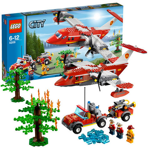 Lego City Пожарный самолёт 4209, фото 2