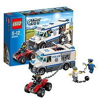 Lego City Автомобиль для перевозки заключенных 60043