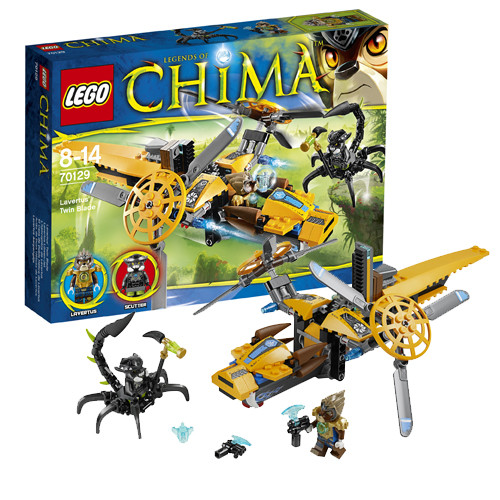 Конструктор Lego Legends of Chima 70129 Лего Легенды Чимы Двухроторный вертолет Лавертуса