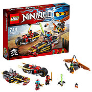 Lego Ninjago Погоня на мотоциклах 70600