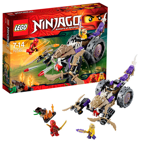 Lego Ninjago Разрушитель клана Анакондрай 70745
