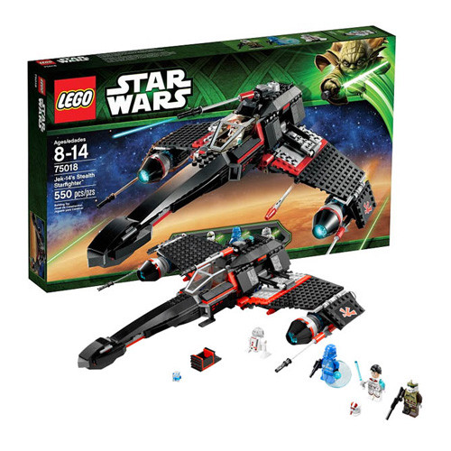 Lego Star Wars Секретный корабль воина Jek-14 75018