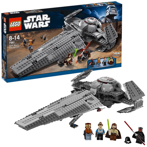 Lego Star Wars 7961 Лего Звездные войны Ситхский корабль-разведчик Дарта Мола