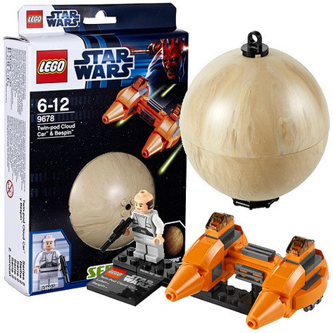 Конструктор Lego Star Wars 9678 Лего Звездные войны Двухместный аэромобиль и планета Беспин, фото 2