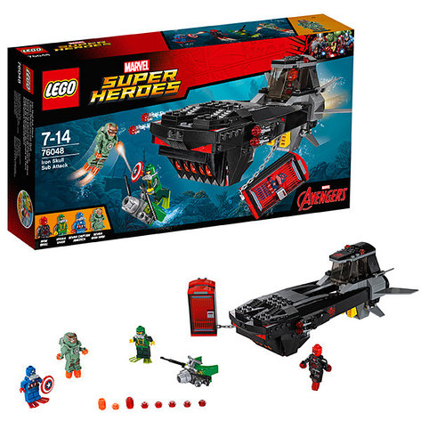 Lego Super Heroes Похищение Капитана Америка 76048, фото 2