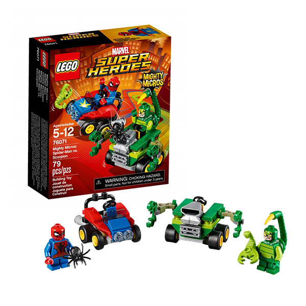 Lego Super Heroes Mighty Micros Человек-паук против Скорпиона 76071 - фото 1 - id-p98603912