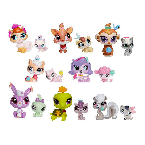 Littlest Pet Shop A7313 Литлс Пет Шоп Зверюшка и ее малыш в ассортименте, фото 2