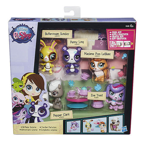 Littlest Pet Shop B0282 Литлс Пет Шоп Игровой мини-набор, в ассортименте, фото 2