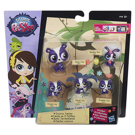 Littlest Pet Shop B1902 Литлс Пет Шоп Игровой набор "Большая семейка", в ассортименте, фото 2