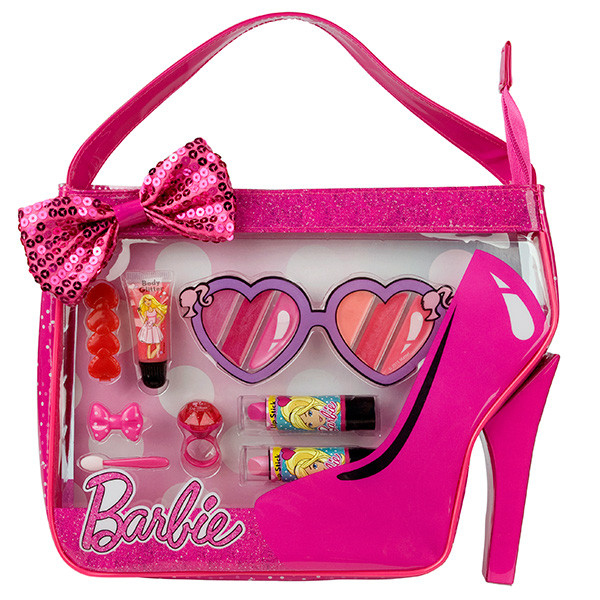 Markwins 9600951 Barbie Набор детской декоративной косметики в сумочке