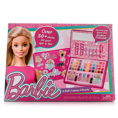 Markwins 9601151 Barbie Набор детской декоративной косметики в кейсе, фото 2