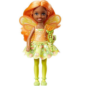 Barbie (Барби) Mattel Barbie DVM89 Барби Маленькая фея Челси Цитрус, фото 2