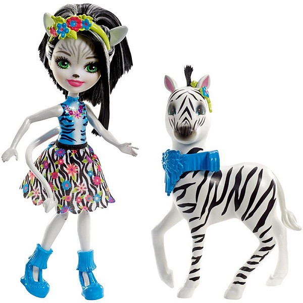 Mattel Enchantimals FKY75 Кукла с большой зверюшкой