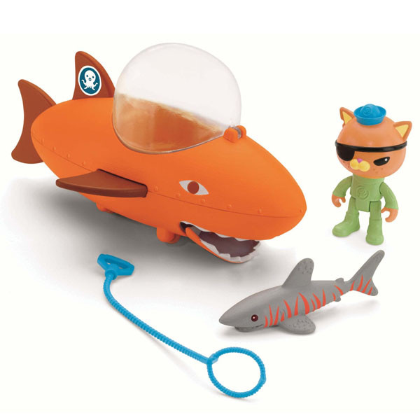 Mattel Octonauts T7018 Октонавты Квази и оранжевая подводная лодка - фото 1 - id-p98604118