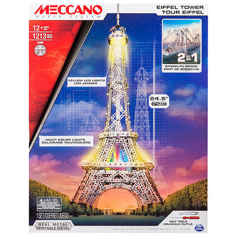 Конструктор Meccano 91760 Меккано Набор Эйфелева башня (2 модели), фото 2