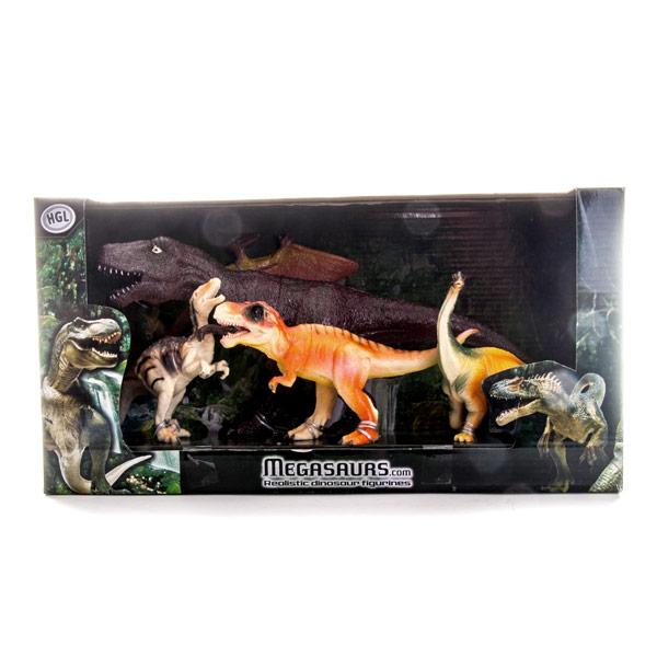 Megasaurs SV10557 Мегазавры Игровой набор динозавров (6 штук), 2 в ассортименте